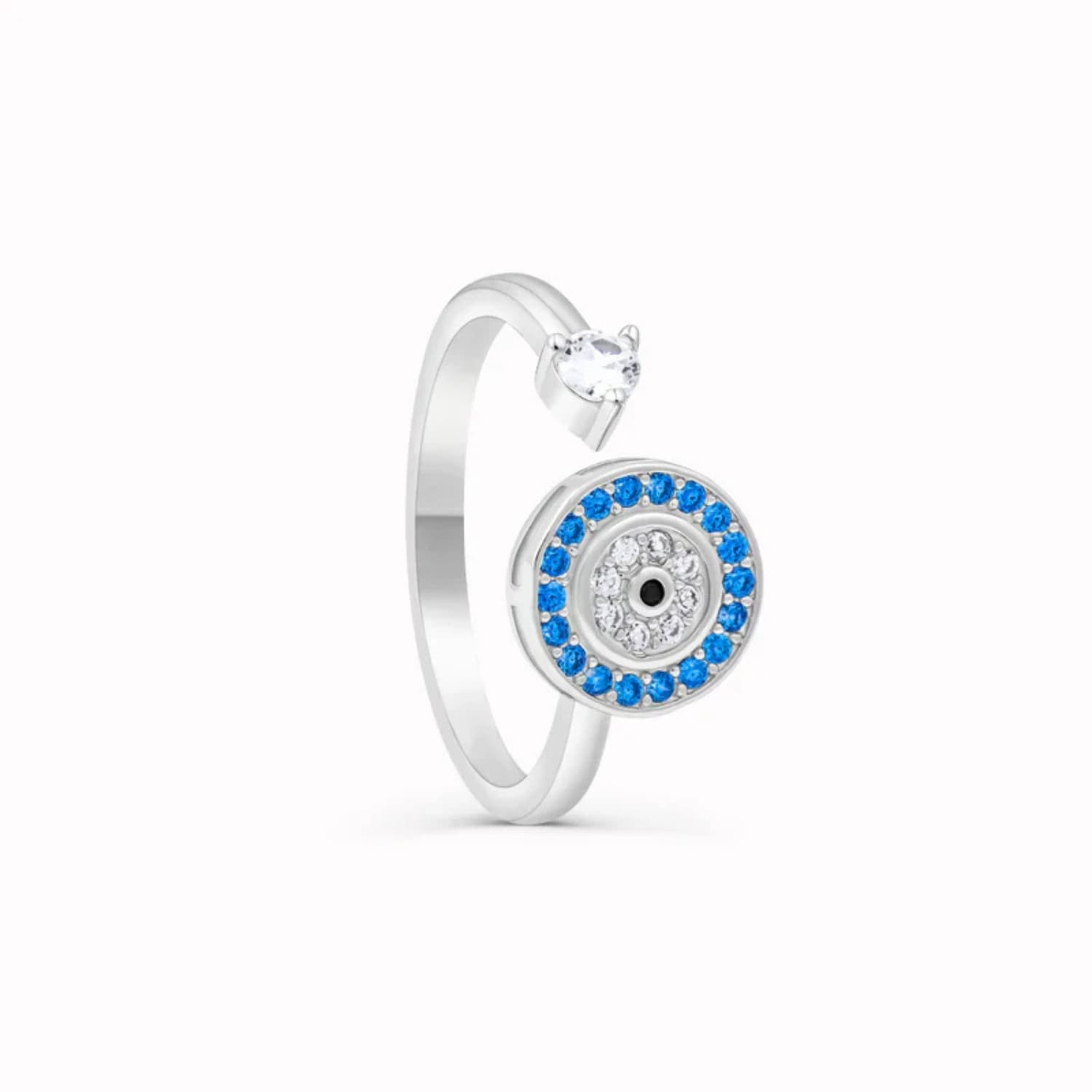 Für meine Tochter – Verstellbarer Glücksbringer-Ring „Schützendes Auge“