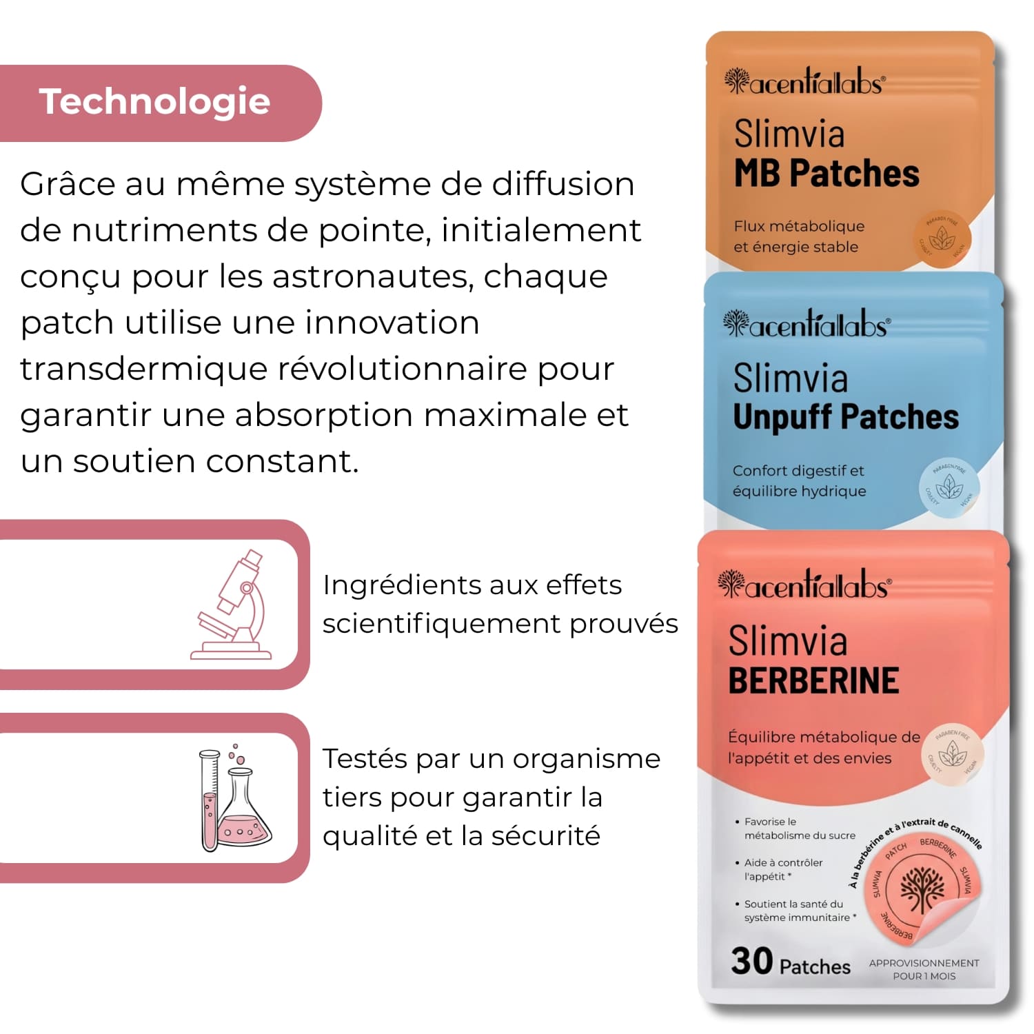 Unpuff, Berberine, MB Patch Trio