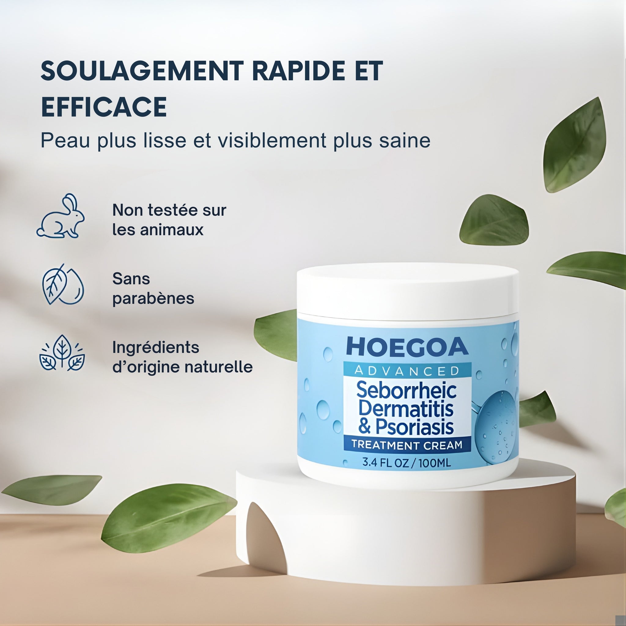 HOEGOA Crème ⎜ Apaise le cuir chevelu et la peau